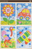 New 24 Styles 3D Mosaics Creative Sticker Game Animals Transport Arts Craft EVA Puzzle Educational Games for Children