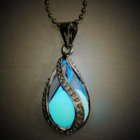 Teardrop Glow Necklace
