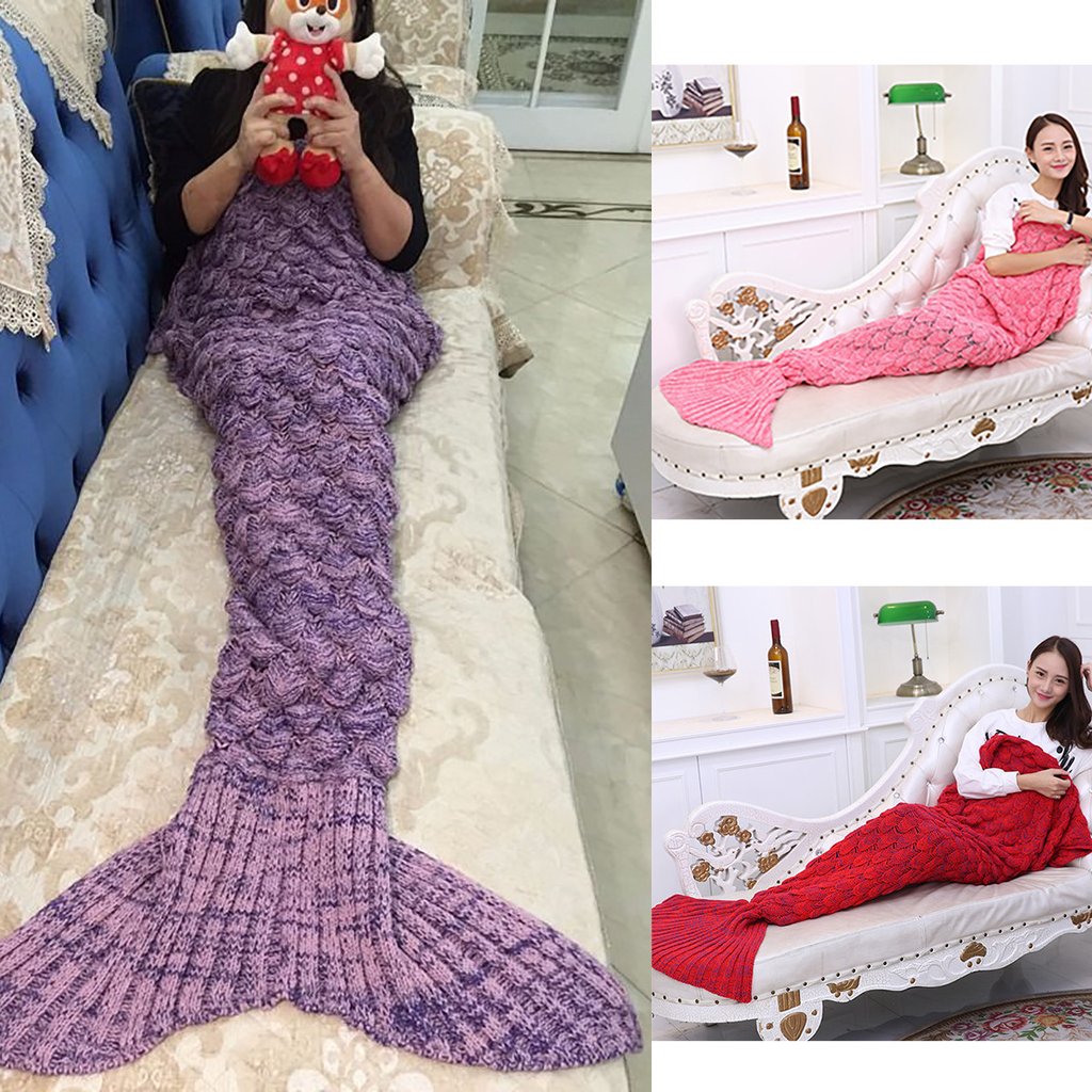 Deep Sea Mermaid Blanket